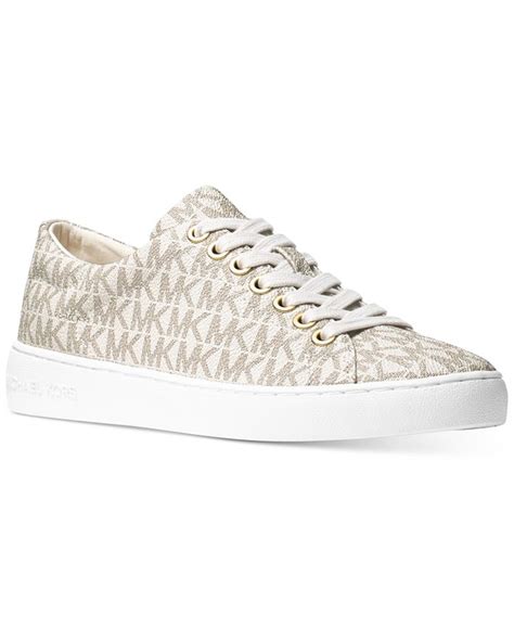 michael kors keaton lace up sneaker|keaton logo slip on sneaker.